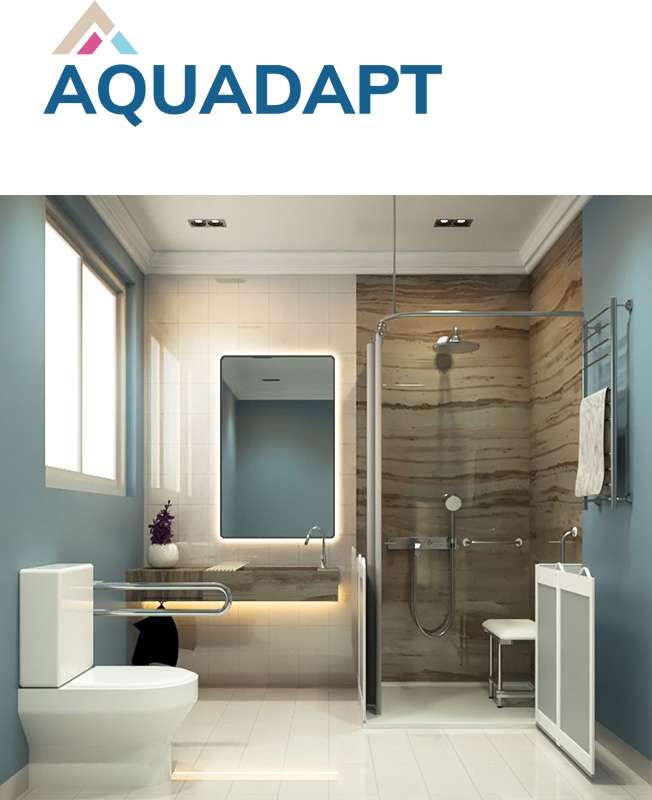 Aquadapt wet room adaptations