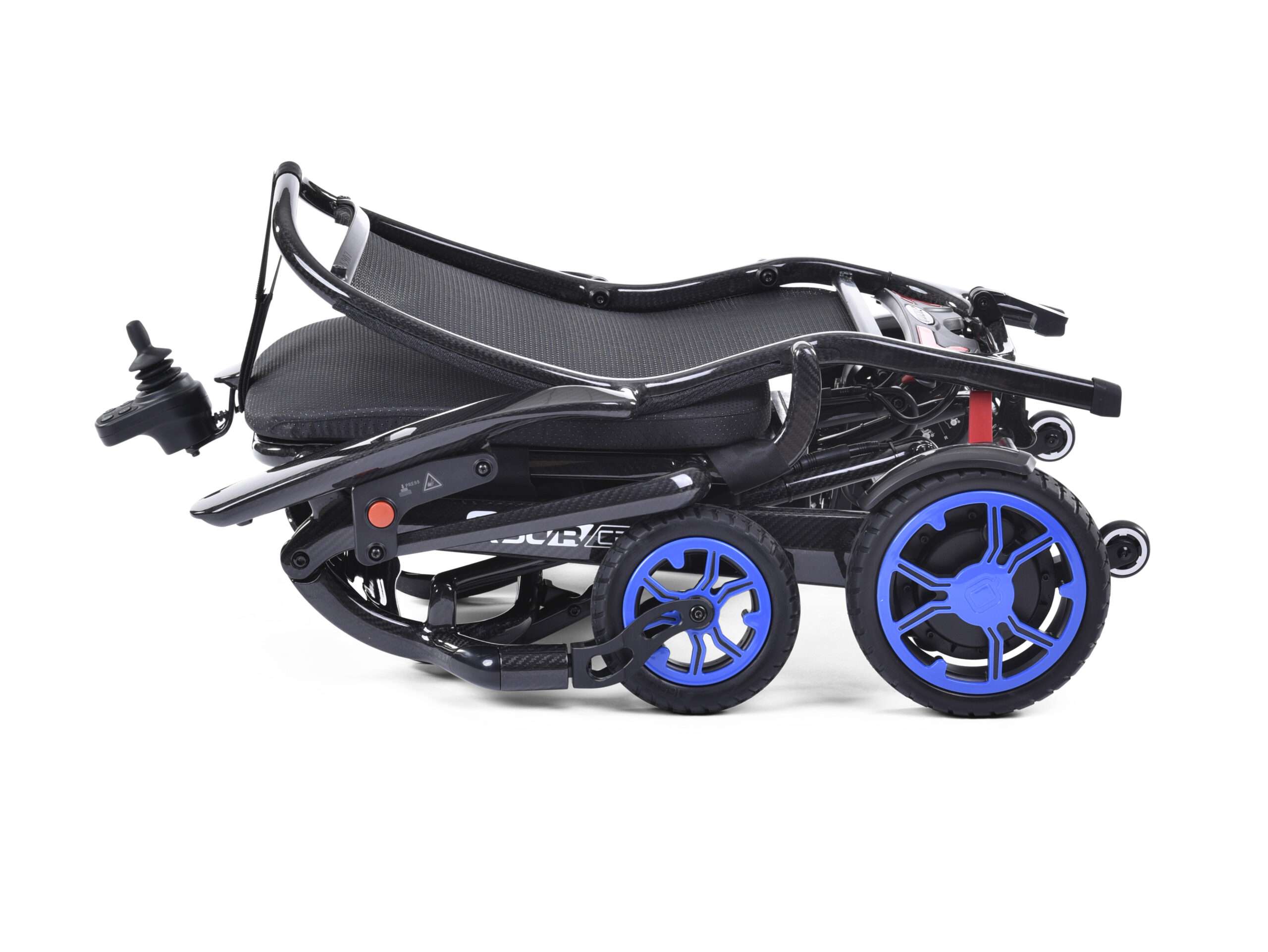 'Quickie Q50R' Carbon Fibre Folding Wheelchair - Vivid Care