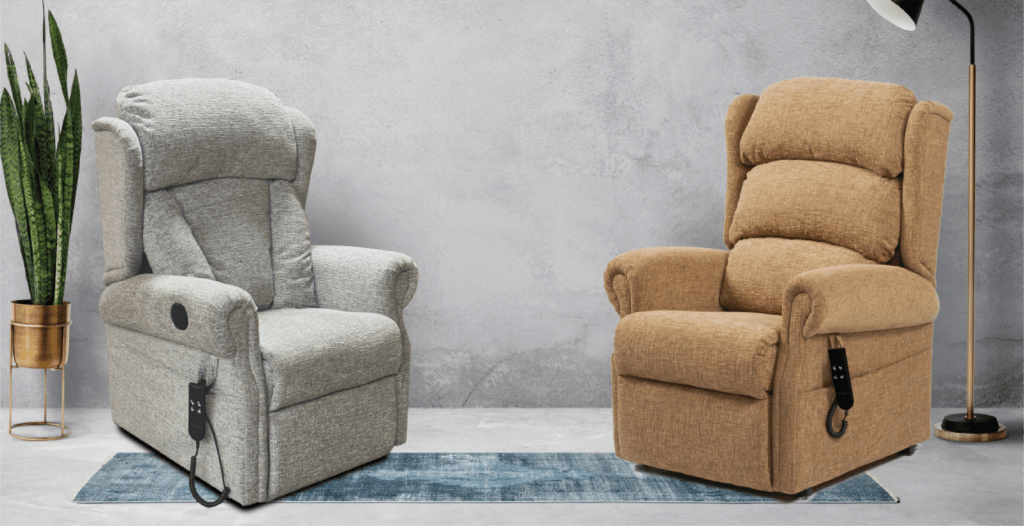 The Dales Collection Rise Recline Armchairs