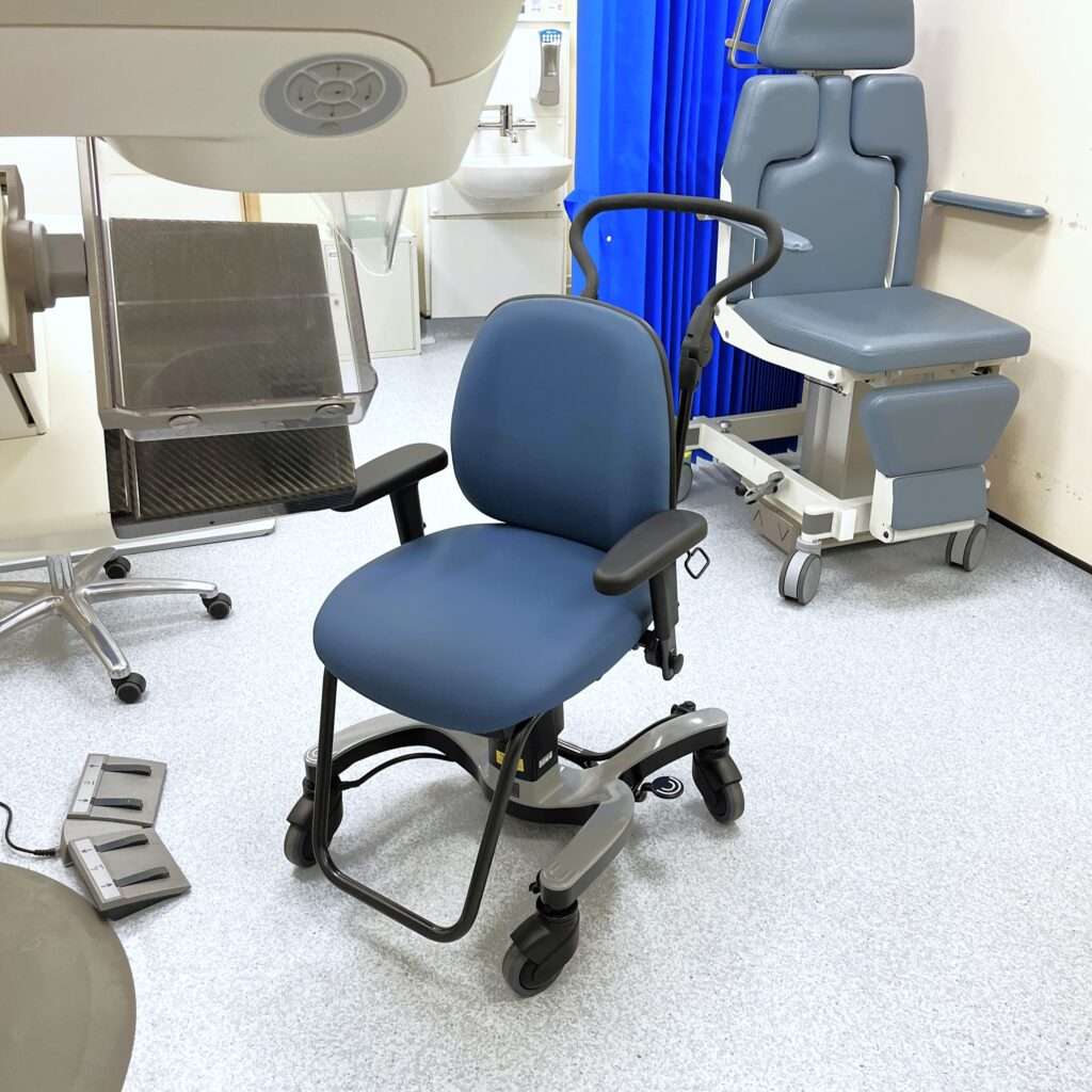 Hampshire Hospitals NHS Trust VELA Mammography Chair Case Study Hospital Chair