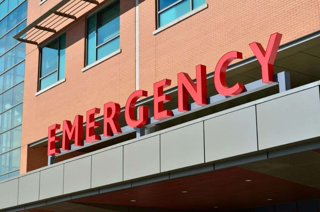 Accident and Emergency department